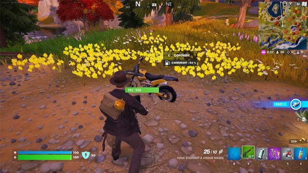 Motocross Fortnite, comment en trouver en saison 4 du chapitre 4 ?