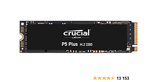 Crucial P5 Plus 2To SSD interne pour le gaming M.2 PCIe Gen4 NVMe - Jusqu’à 6600Mo/s - CT2000P5PSSD8