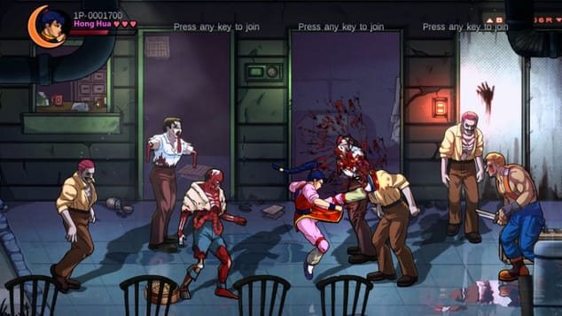 Le remake du beat'em up Night Slashers se montre