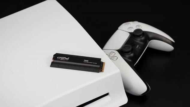 Si vous avez besoin de stockage pour votre PS5, ce SSD Crucial avec dissipateur est le meilleur bon plan