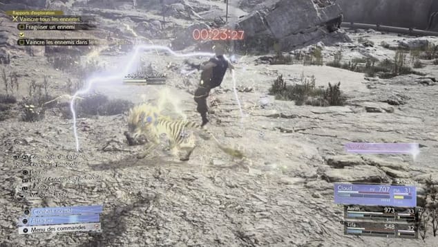 Rapport de chasse Une bête survoltée FF7 Rebirth : trouver et vaincre les Loup Fulgurant