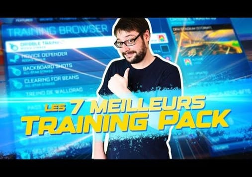 7 TRAINING PACK POUR DEVENIR UN MONSTRE SUR ROCKET LEAGUE