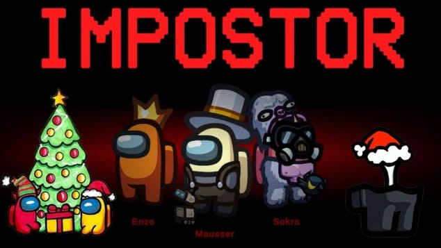 Among Us Impostor Gameplay New Year Edition 2024 🎄