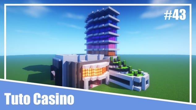 Minecraft - Tuto Ville Moderne #43 - Comment Construire un Casino 2/2