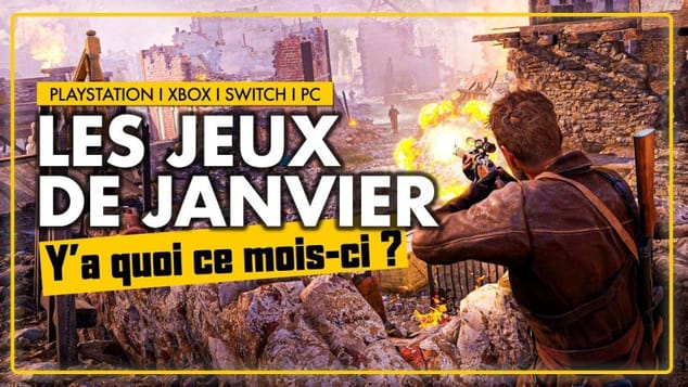 TOP 10 des sorties jeux vidéo en JANVIER 2025 ! 🎮