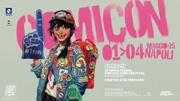 COMICON Naples 2025 célèbre son 25e anniversaire avec d'illustres invités