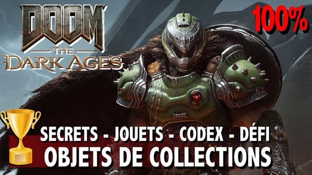 22 JUGEMENT - DÉFI - OR - TOUS LES SECRETS & OBJETS DE COLLECTION - DOOM THE DARK AGES