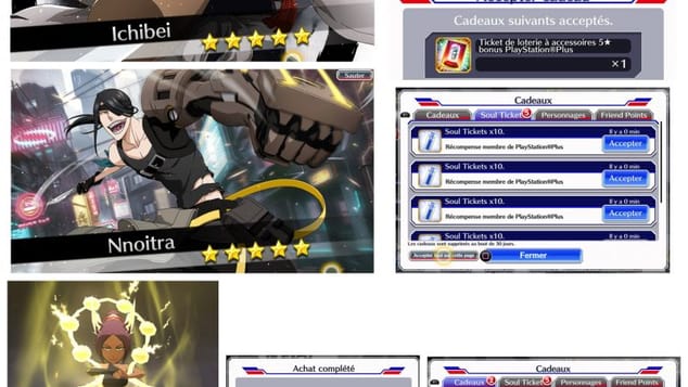 Pack PS+ Bleach Brave Soul livré !