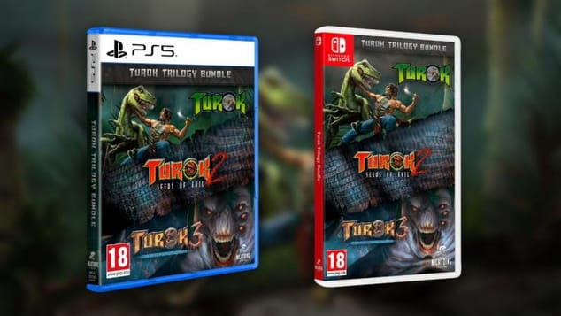 GEEKNPLAY - Turok - La trilogie remasterisée débarque en physique pour Halloween 2025 !
