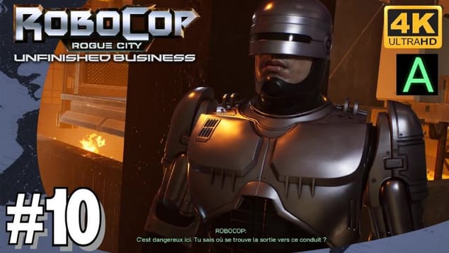 ROBOCOP ROGUE CITY - UNFINISHED BUSINESS - UNE TACTIQUE MORTELLE  / RANG A - 4K Ultra RTX 5090