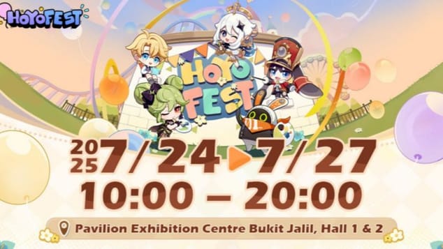 Événement hoyo fest en Malaisie !