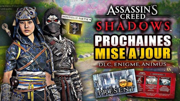 Assassin's Creed Shadows : Nouvelle ÉNIGME !! Date du DLC, New Game +, Futur MAJ ! Road Map 2025