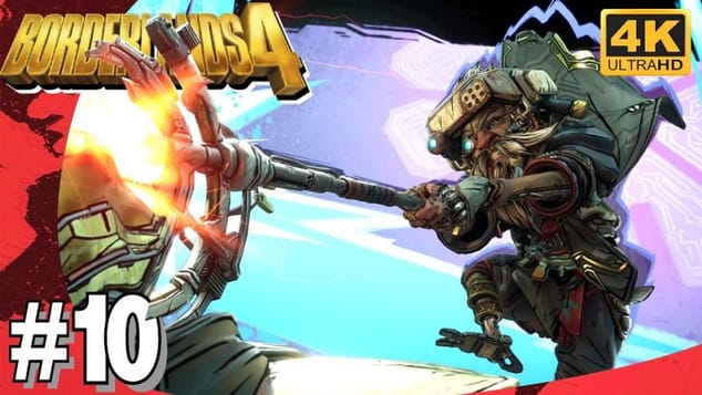 BORDERLANDS 4 - OMBRE DE LA MONTAGNE - Kratch Grand-Ciel Boss Fight #10 4K
