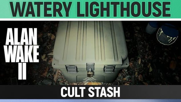Alan Wake 2 - Cult Stash - Watery Lighthouse