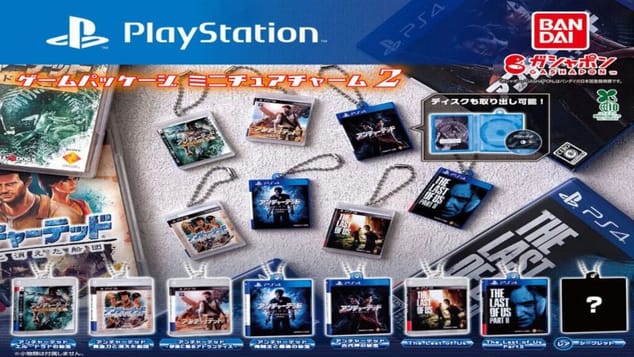 Naughty Dog | Des gashapons rendent hommage à ses licences.