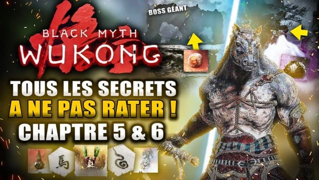 Black Myth Wukong : TOUS les SECRETS INCROYABLES Cachés au Chapitre 5 & 6 (Montagne & Mont Huaguo)