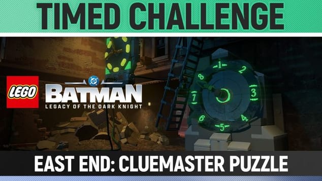 LEGO Batman: Legacy of the Dark Knight - Timed Challenge - Cluemaster Puzzle Solution