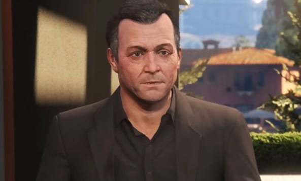 GTA Online : Michael est de retour, et il a pris un coup de vieux (rides et cheveux poivre & sel)