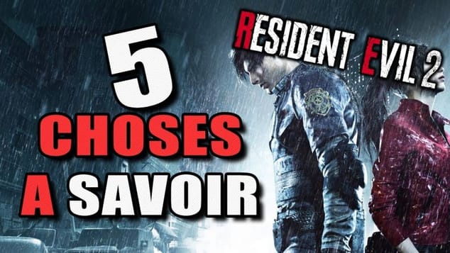 5 ASTUCES ET MÉCANIQUES A SAVOIR AVANT DE JOUER A RESIDENT EVIL 2 !!!!