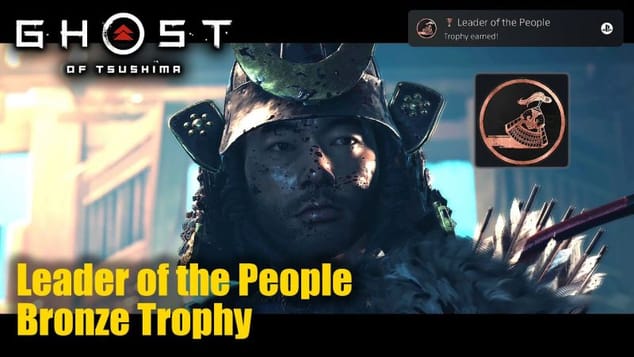 Ghost of Tsushima - Leader of the People Trophy Guide (Rally the peasants of Yarikawa.)