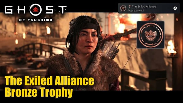 Ghost of Tsushima - The Exiled Alliance Trophy Guide (Reunite with your allies in the frozen north.)