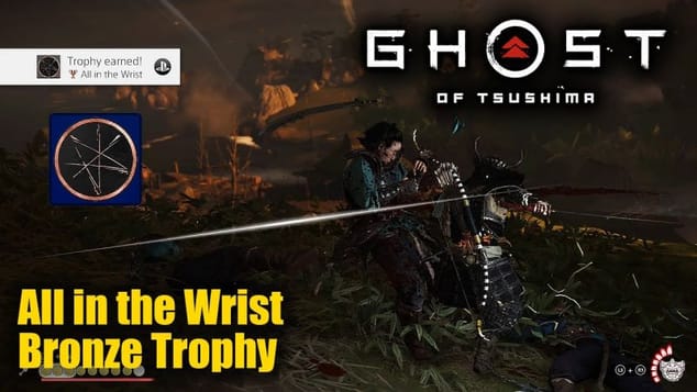Ghost of Tsushima - All in the Wrist Trophy (Defeat maximum enemies within a single Standoff)