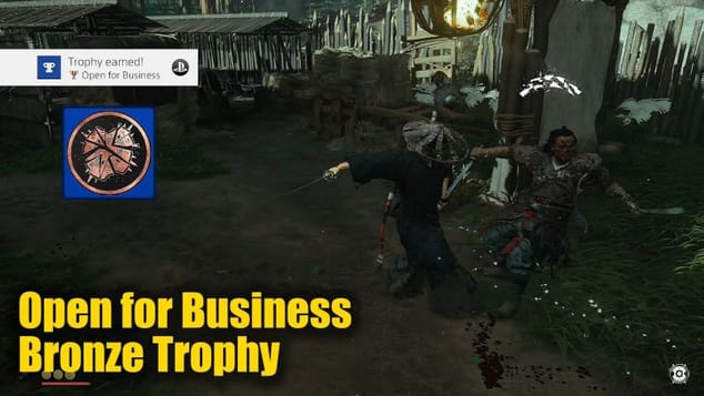 Ghost of Tsushima - Open for Business Trophy Guide (Successfully Stagger enemies 50 times.)