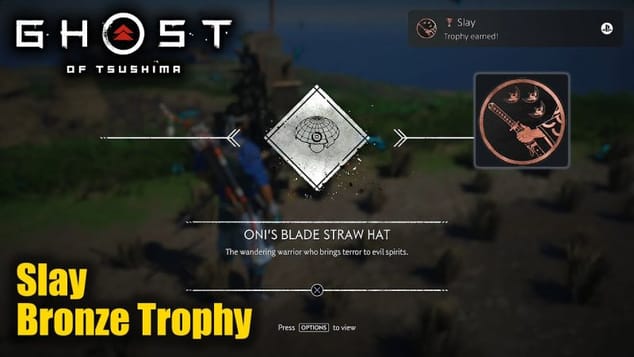 Ghost of Tsushima - Slay Trophy Guide (Acquire 30 pieces of Vanity Gear.)
