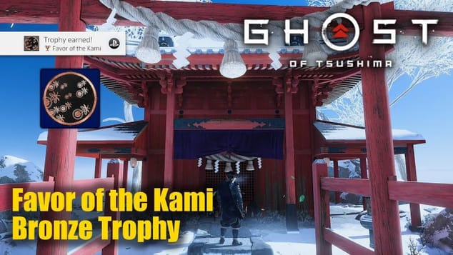 Ghost of Tsushima - Favor of the Kami Trophy Guide (Find and honor all of the Shinto Shrines.)