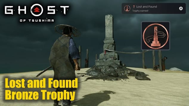 Ghost of Tsushima - Lost and Found Trophy Guide (Discover a Pillar of Honor to collect Sword Kit.)