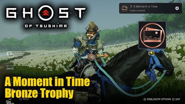 Ghost of Tsushima - A Moment in Time Trophy Guide (Personalize a scene in Photo Mode.)