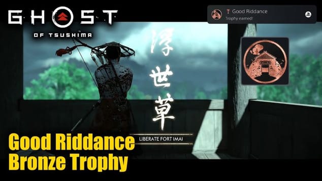 Ghost of Tsushima - Good Riddance Trophy Guide (Liberate 8 occupied areas in Toyotama.)