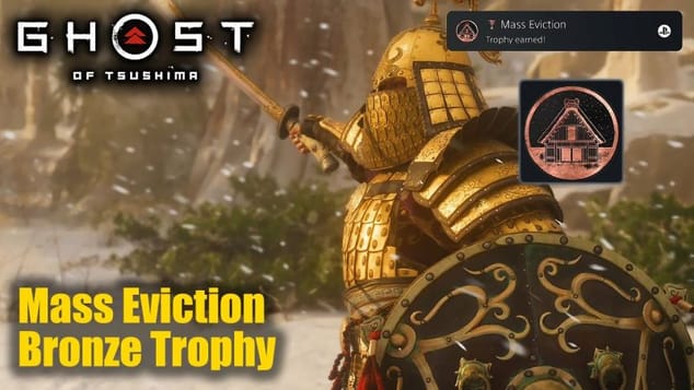 Ghost of Tsushima - Mass Eviction Trophy Guide (Liberate 7 occupied areas in Kamiagata.)