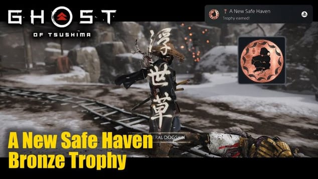 Ghost of Tsushima - A New Safe Haven Trophy Guide (Liberate all occupied areas in Kamiagata.)