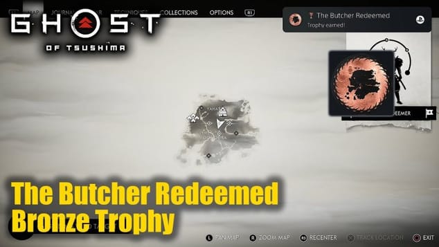 Ghost of Tsushima - The Butcher Redeemed Trophy Guide (Liberate Iki Island  from Mongol territory)