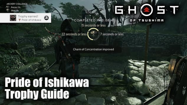 Ghost of Tsushima - Pride of Ishikawa Trophy Guide (Win bronze or higher on all Archery Challenges.)