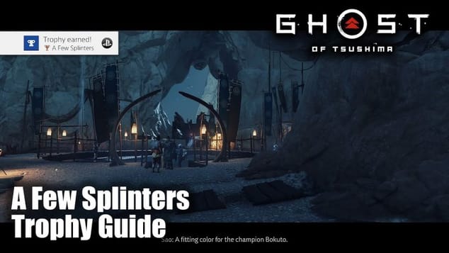 Ghost of Tsushima - A Few Splinters Trophy Guide (Complete all duels at the Hidden Cove Tournament.)