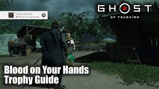 Ghost of Tsushima - Blood on Your Hands Trophy Guide (Buy item from the Crimson Dye for Sakai Armor)