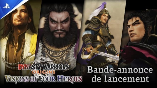 DYNASTY WARRIORS: ORIGINS Visions de quatre héros - Bande-annonce de lancement - VOSTFR - 4K | PS5