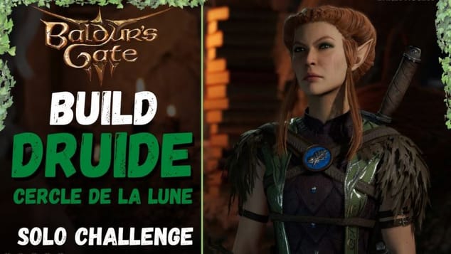 Druide BUILD - Cercle de la Lune | SOLO CHALLENGE | Baldur's Gate 3 FR
