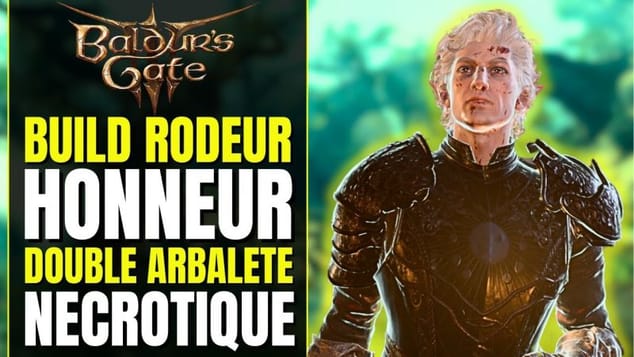 Baldur's Gate 3 BUILD HONNEUR : Rôdeur ARBALÉTRIER NÉCROTIQUE 100% dégâts | Build BG3 FR Astarion