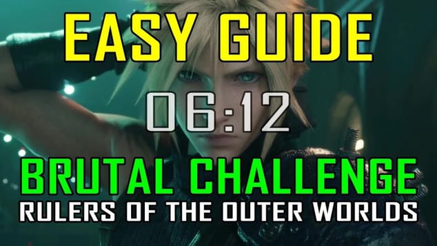 Final Fantasy 7 Rebirth - EASY WAY to defeat BRUTAL CHALLENGE: RULERS OF THE OUTER WORLDS