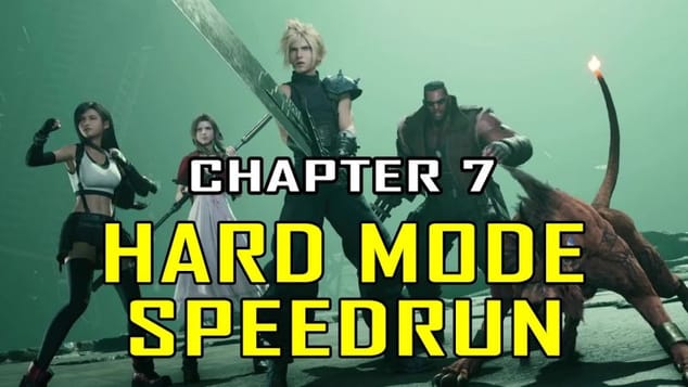 Final Fantasy 7 Rebirth - Hard Mode Speedrun Walkthrough - Chapter 7