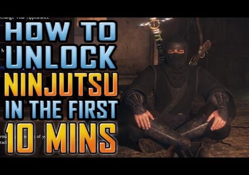 NIOH 2 - How to unlock NINJUTSU within the FIRST 10 MINUTES