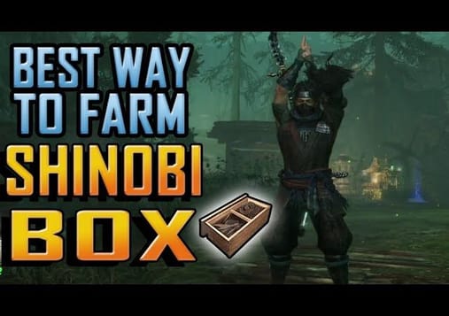 NIOH 2 - The BEST way to farm SHINOBI BOX and SACRED BRUSH early game