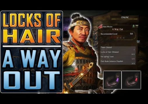 NIOH 2 - All LOCKS OF HAIR in A Way Out