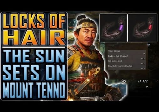 NIOH 2 - All LOCKS OF HAIR in The Sun Sets on Mount Tenno