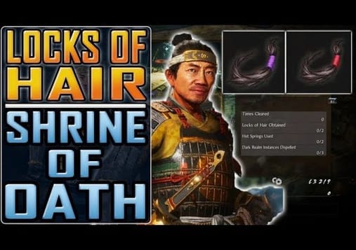 NIOH 2 - All LOCKS OF HAIR in The Shrine of Oath