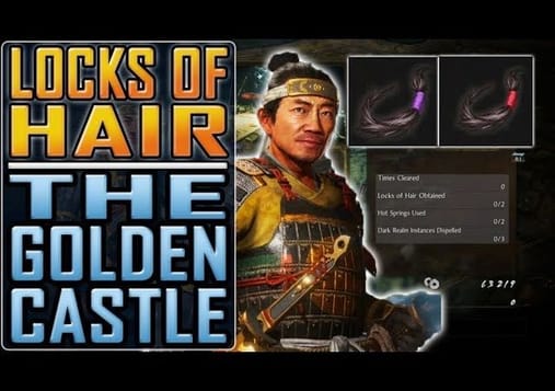 NIOH 2 - All LOCKS OF HAIR in The Golden Castle