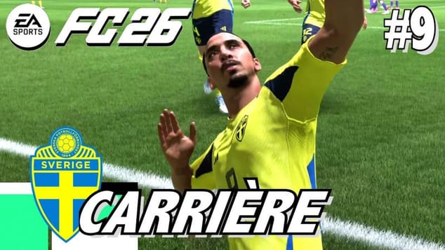 EA SPORT FC 26 MODE CARRIÈRE: DUR RETOUR AVEC LA SUÈDE- ZLATAN & le PSG #9